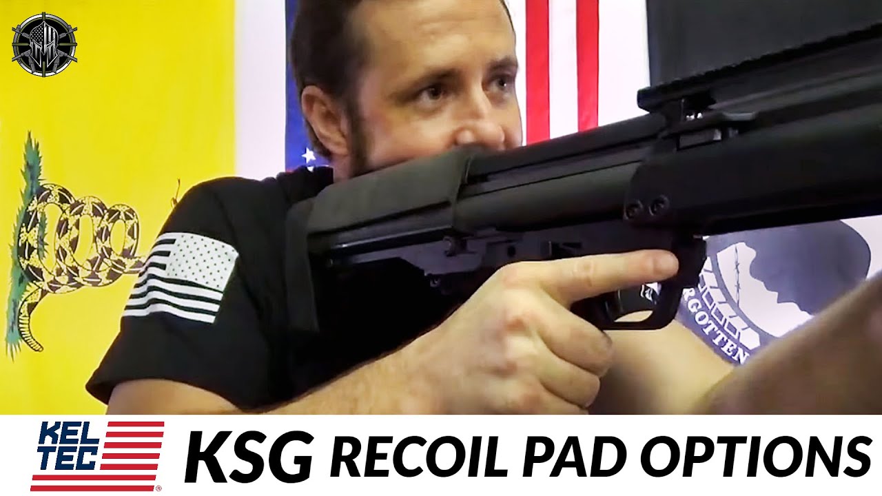 KEL-TEC KSG Recoil Pad & Kydex Cheek Rest Options – Comfort & Recoil Reduction | M*CARBO