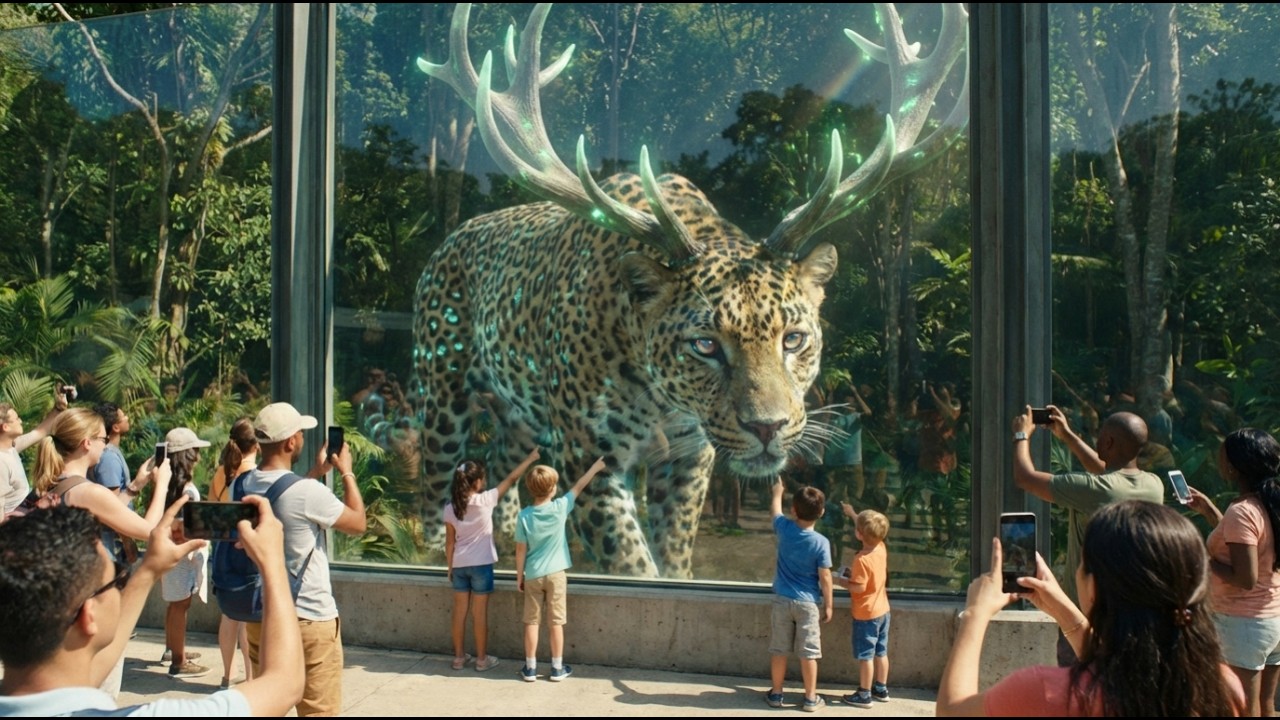 I Visited a Jungle Park Full of Glowing Animals… This One Was Different