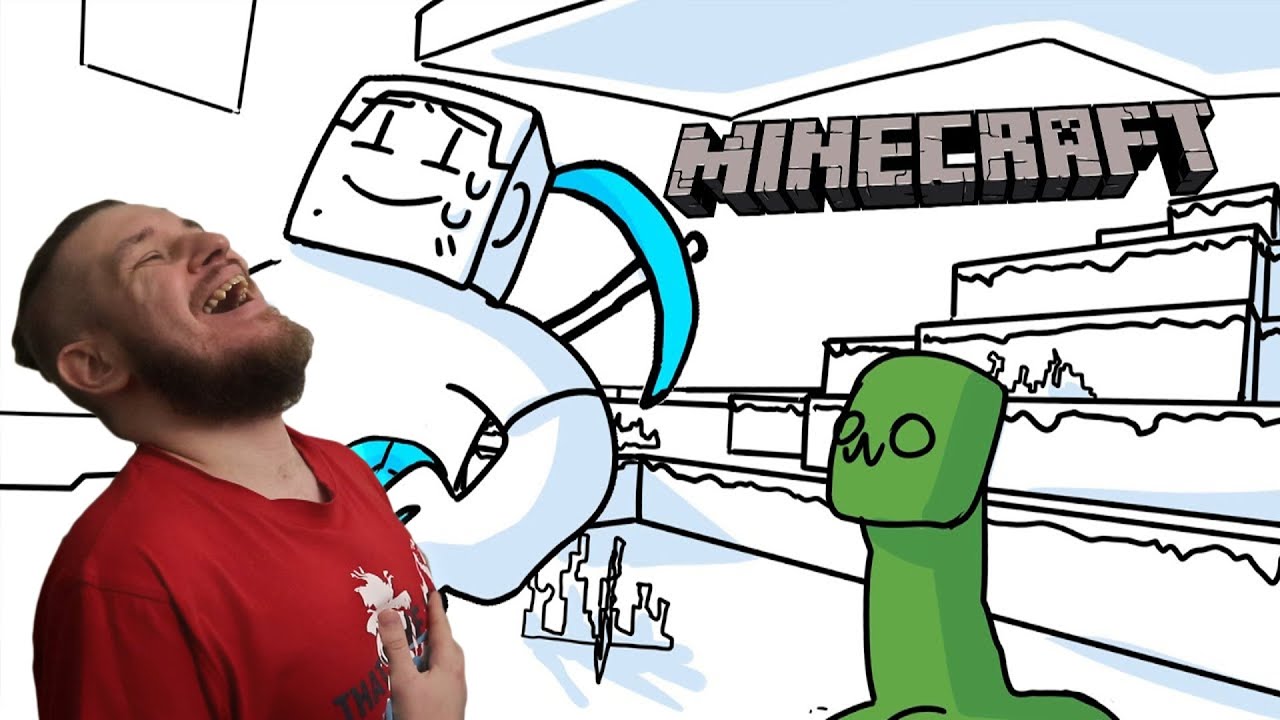 Весь Minecraft за 6 минут! ( АНИМАЦИЯ ) | РЕАКЦИЯ НА ТОВАРИЩ КУЯШ