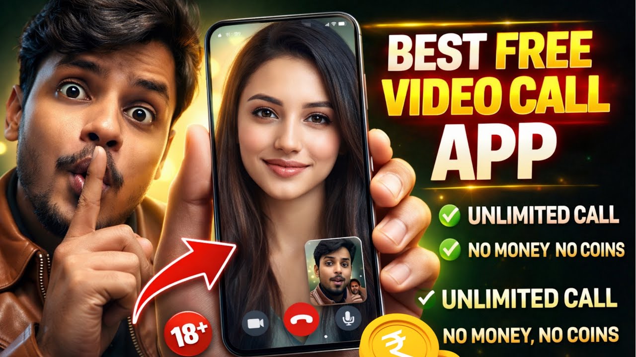 Free Video Call App 2026 🔥 Best Girl Video Chat App Without Coins & Money