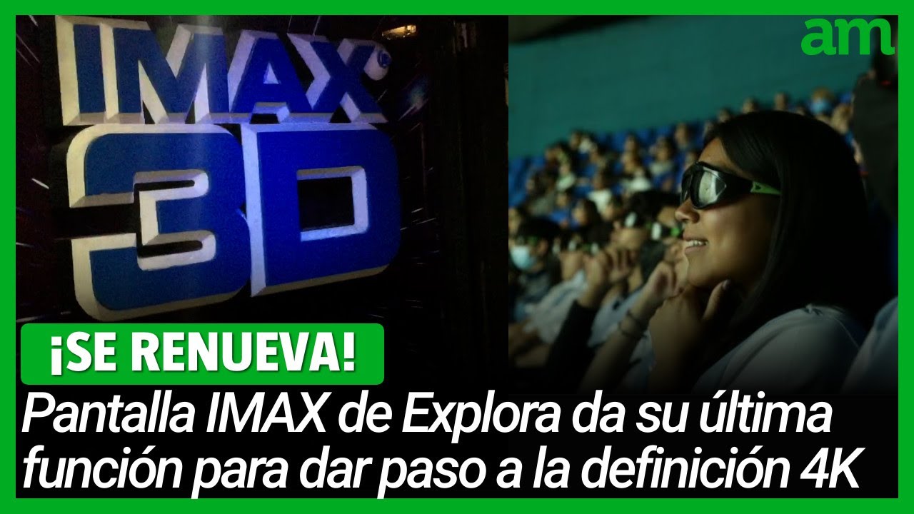 Pantalla IMAX CIERRA tras 28 a&ntilde;os en el parque Explora en Le&oacute;n