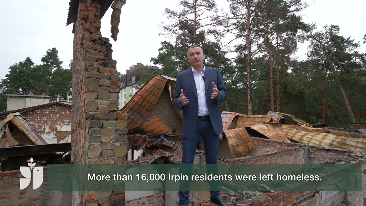 Irpin asks to help with building materials