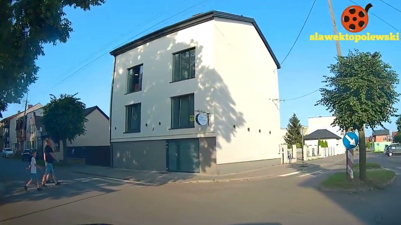 Żuromin 2022. Przejazd głównymi ulicami miasta Żuromina