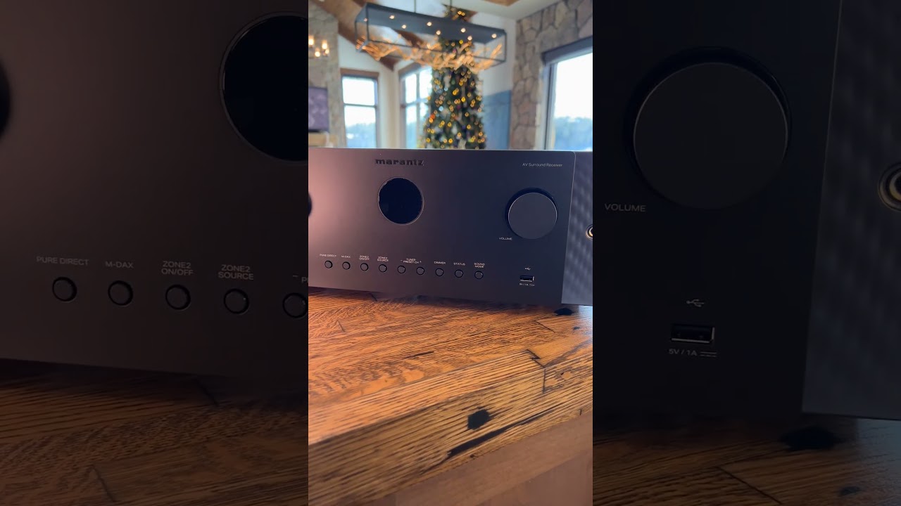 Clean, powerful, and effortlessly refined. That’s Marantz Cinema 60.