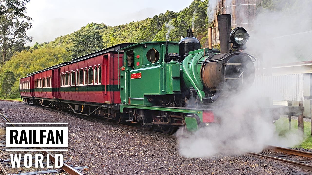 West Coast Wilderness Railway | Rack and Gorge | Queenstown to Dubbil Barril | Tasmania, Australia