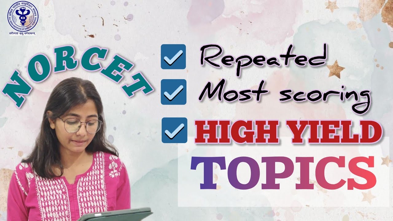 Для сдачи NORCET важны только эти темы🎯 | Гарантированные области для получения высоких баллов 💯 ...