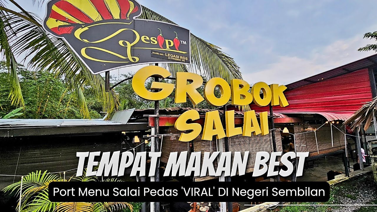 Grobok Salai Negeri Sembilan | Lauk Salai Menjadi Tarikan‼️