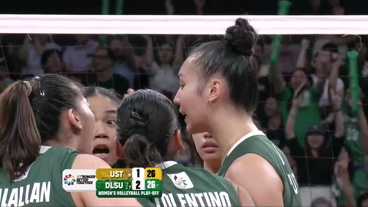 DLSU TRIUMPHS OVER UST in Set 4 🏹 | UAAP Season 87 Women&rsquo;s Volleyball Playoff
