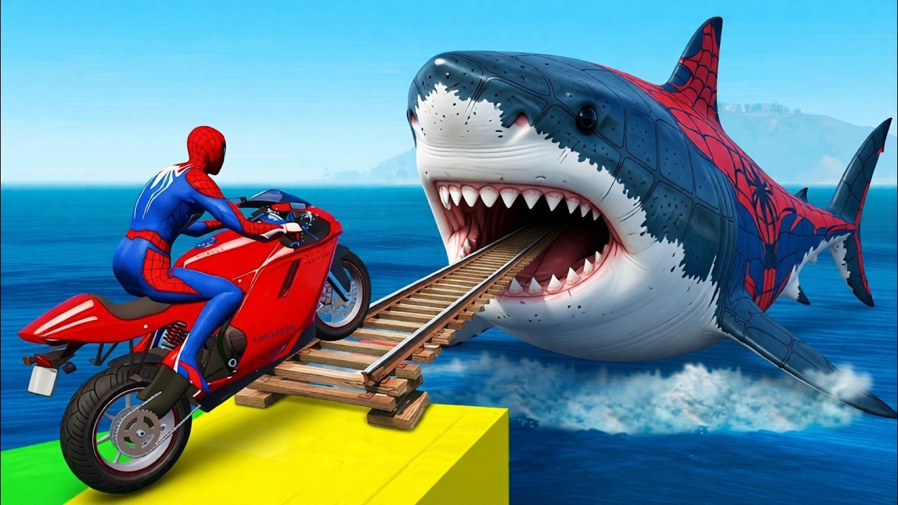 الرجل العنكبوت انقاذ باتمان Spider-Man Rescue batman vs iron man vs venom funny Game GTA 5 superhero