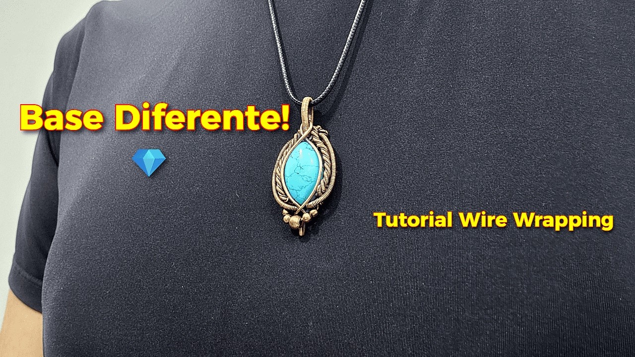 Transforme seu Pingente de Howlita com Esta Base Especial💎