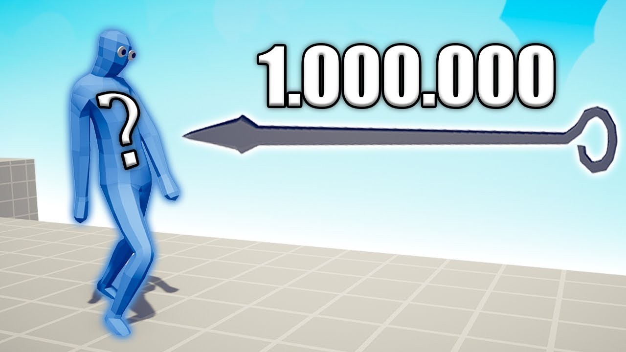 1.000.000 DAMAGE SKEWER vs RANDOM UNIT - TABS | Totally Accurate Battle Simulator 2026