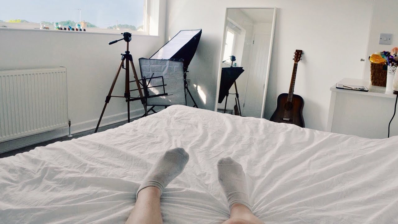all white BEDROOM TRANSFORMATION