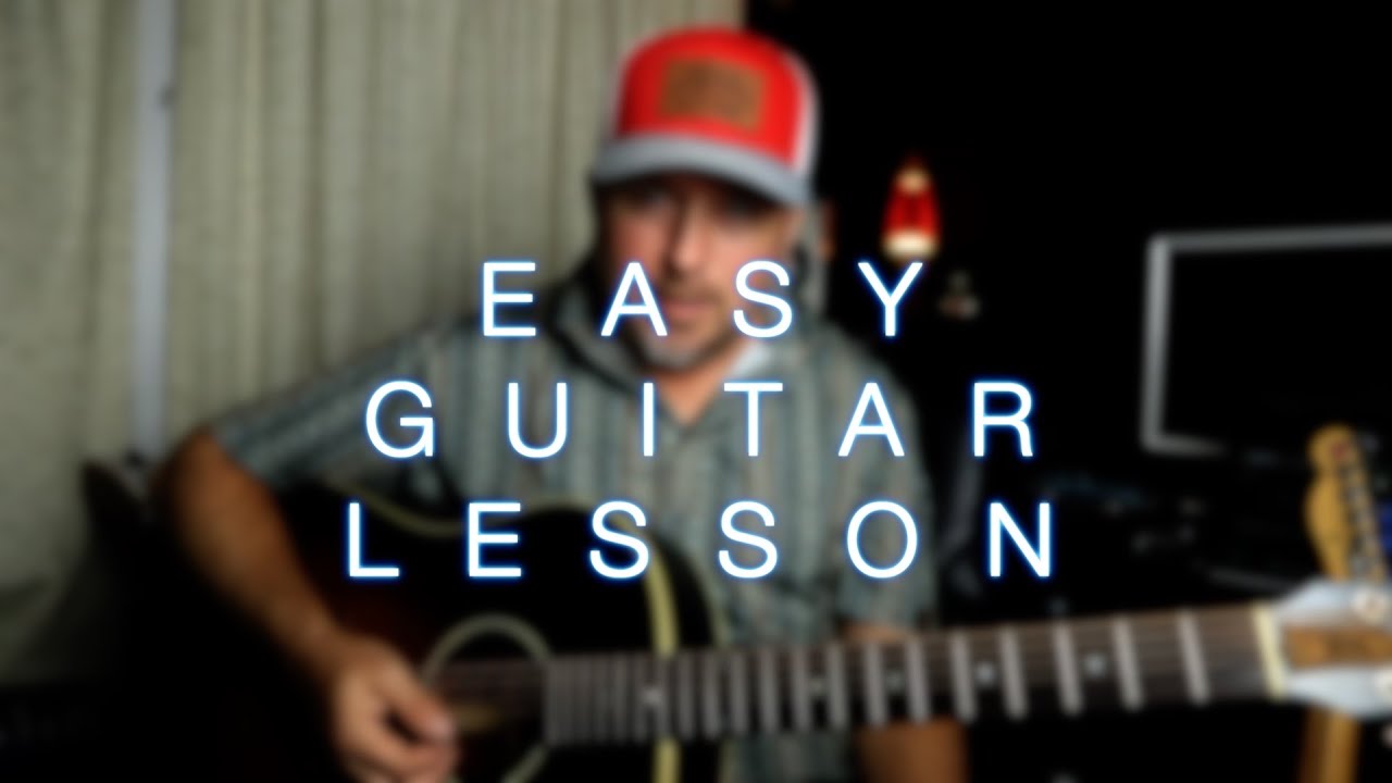 Easy Guitar Lesson- Empty Glass Intro
