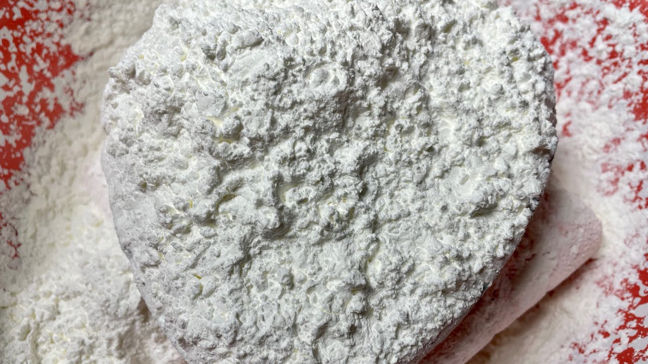 Gym Chalk Smothered in Cornstarch