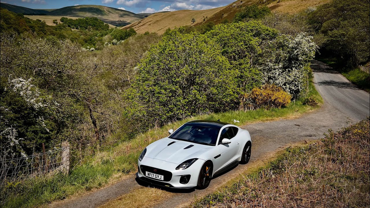 Scotland's Best Driving Roads Ep.1 | Mennock Pass POV Drive | Jaguar F-Type 400 Sport