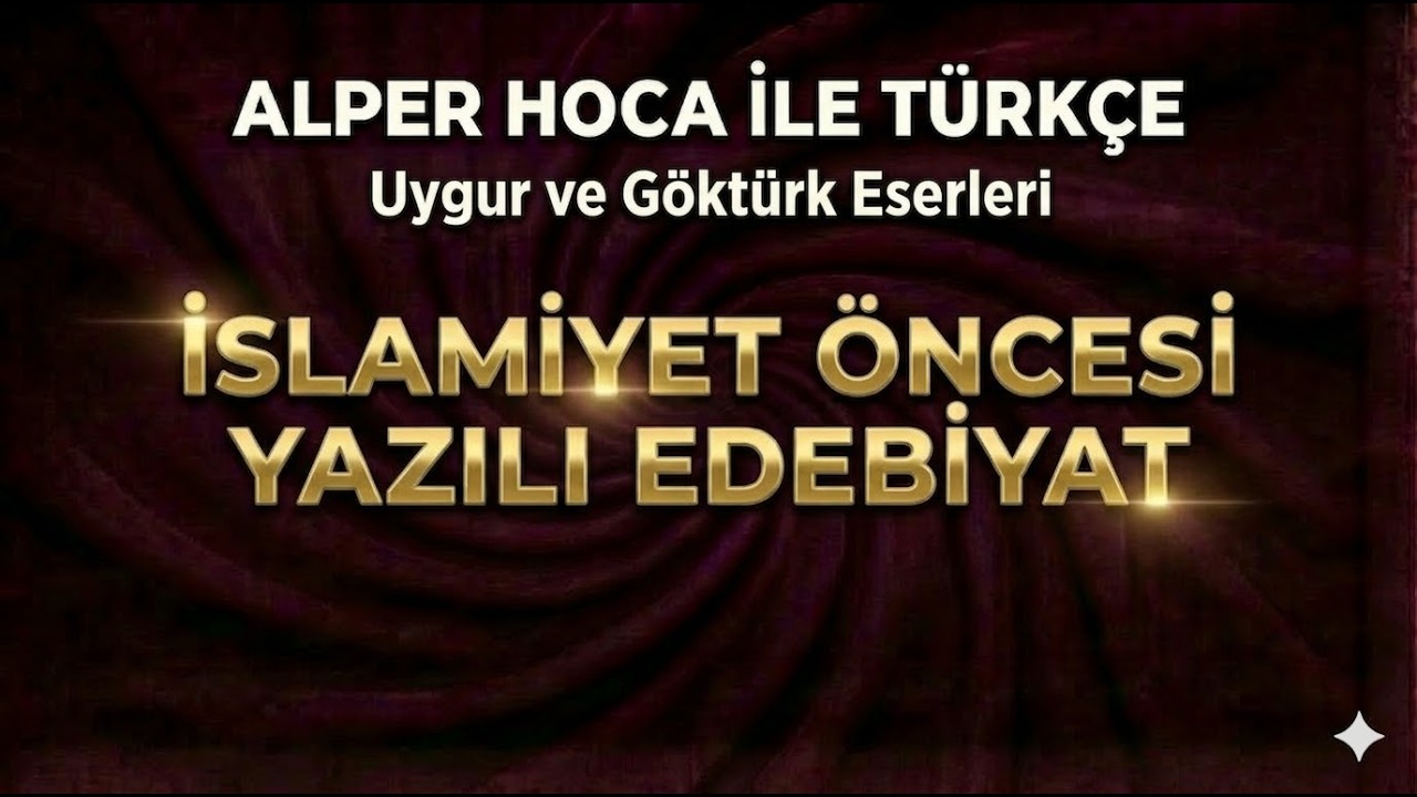 İslamiyet Öncesi Yazılı Edebiyat