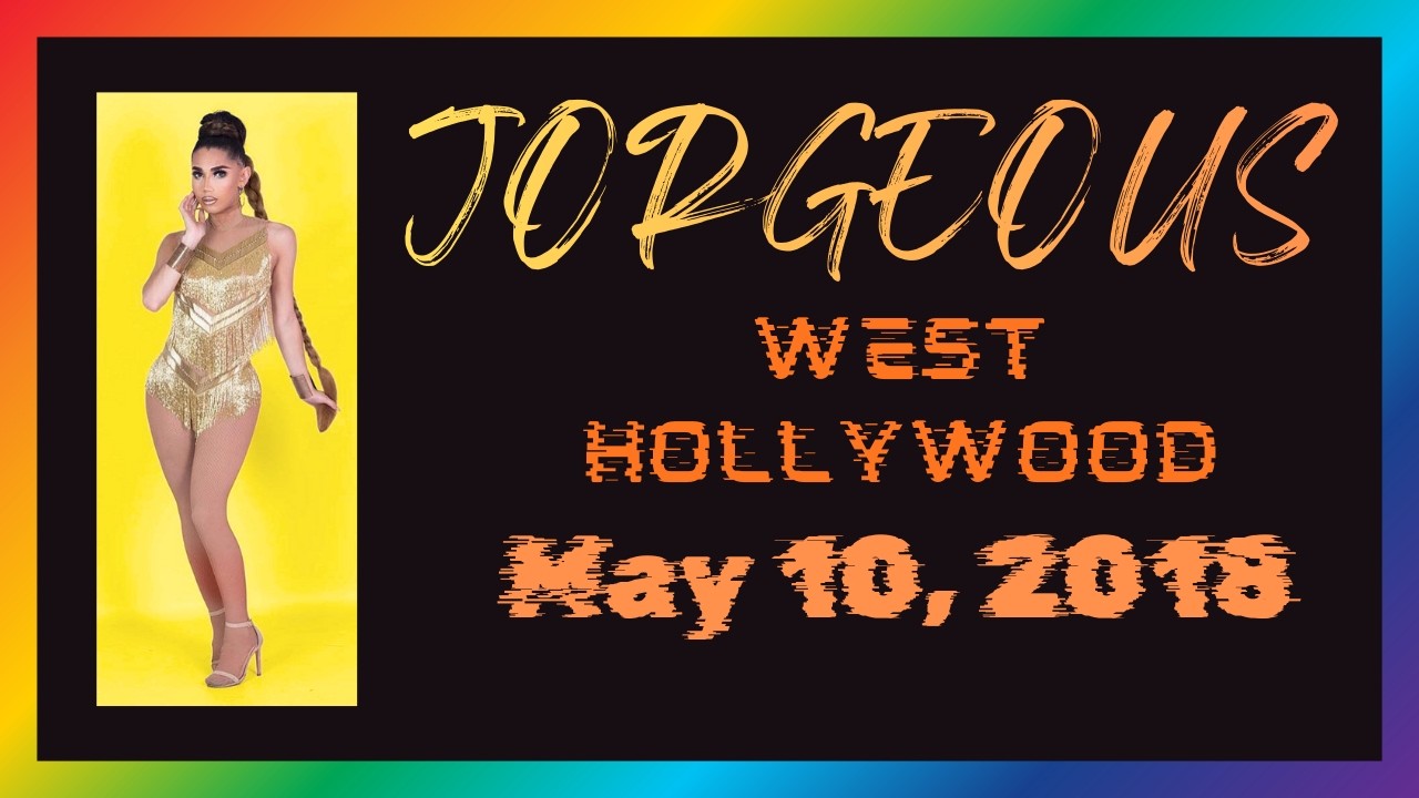 Jorgeous — Performance (1 of 2) at CROWN Bar 10 West Hollywood (May 10, 2018)