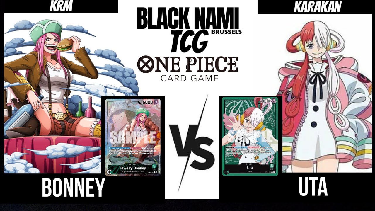 One Piece TCG - [OP13] - Bonney VS Uta - Outpost Gamecenter 