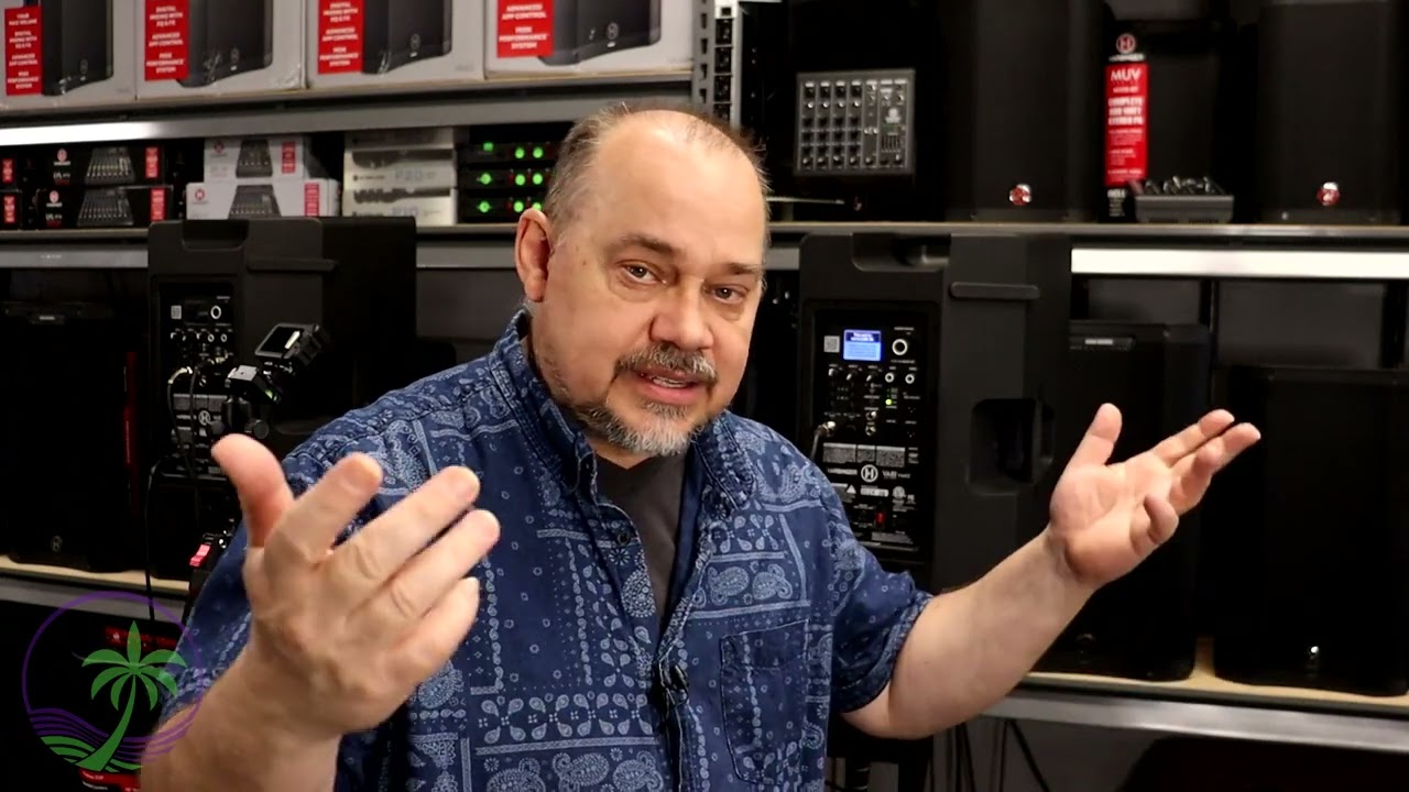 3 ways to Connect two Power Speakers to Mixer featuring Harbinger V4412  & LX12