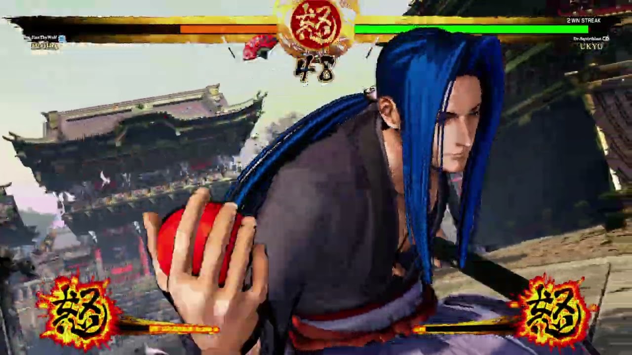 Samurai Shodown FT10 JianTheWolf (Iroha) vs GhostTheTrinity (Ukyo)