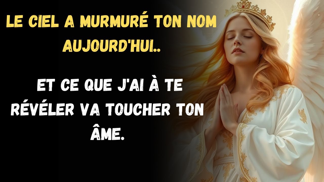 Le ciel a murmuré ton nom aujourd'hui... Et ce que j'ai à te révéler va toucher ton âme.