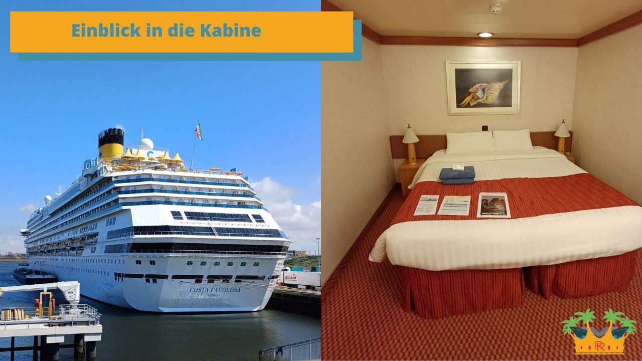 Kabinenrundgang Innenkabine Costa Favolosa