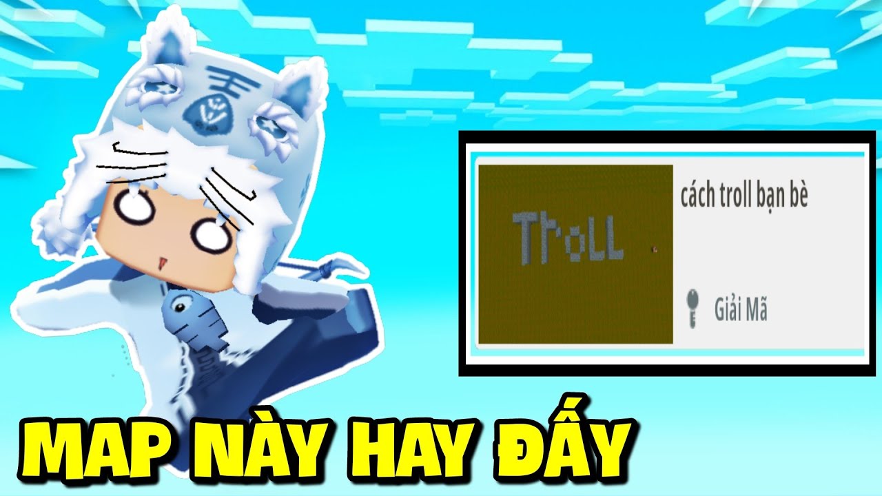 MEOWPEO PHÁT HIỆN MAP TROLL SIÊU XỊN CỦA FAN KHI TRÀ TRỘN SẢNH LIÊN THÔNG NỬA ĐÊM TRONG MINI WORLD