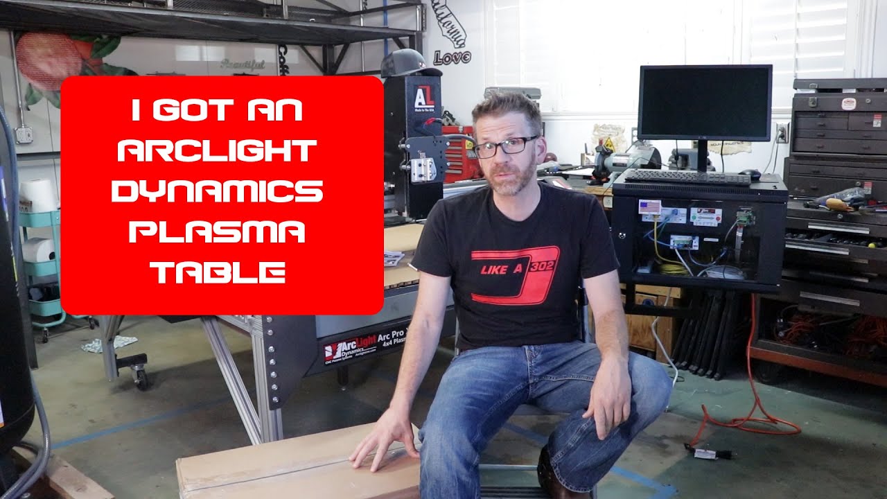 I bought an Arclight Dynamics CNC plasma table! Delivery, unboxing and first cuts.