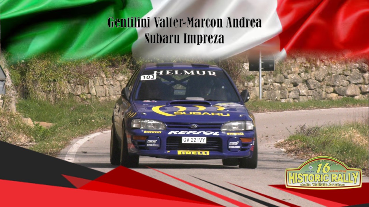 16. Historic Rally delle Vallate Aretine 2025 || Gentilini-Marcon || Subaru Impreza