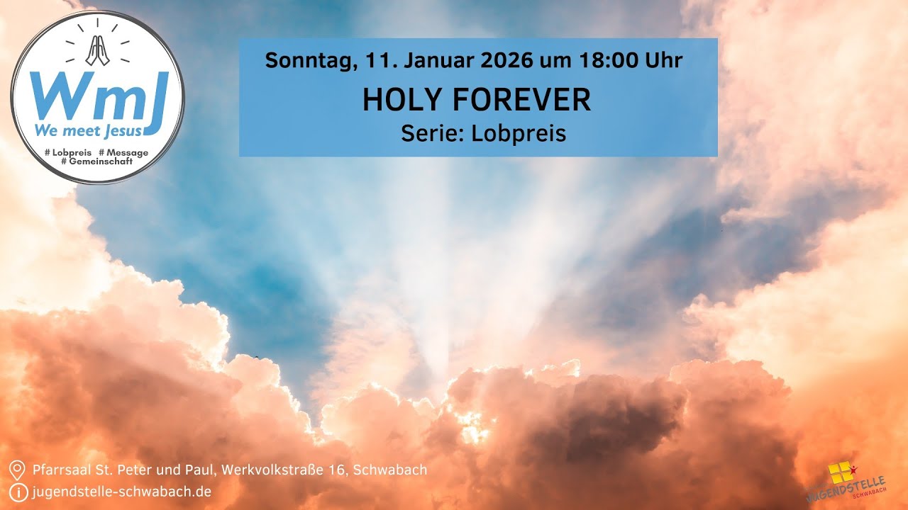 WmJ Live - We meet Jesus / Januar 2026