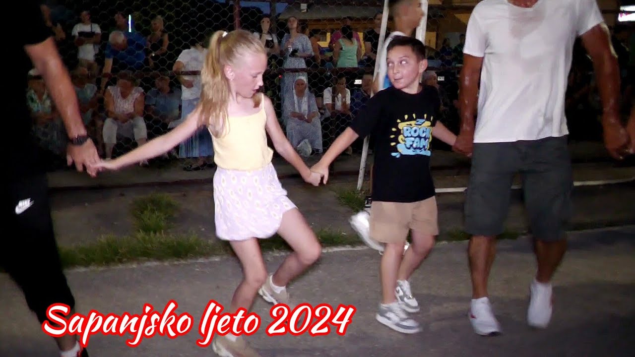Najmlađi igrači rasturaju kolo! Igranka - Sapanjsko ljeto 19.07.2024. Sapna