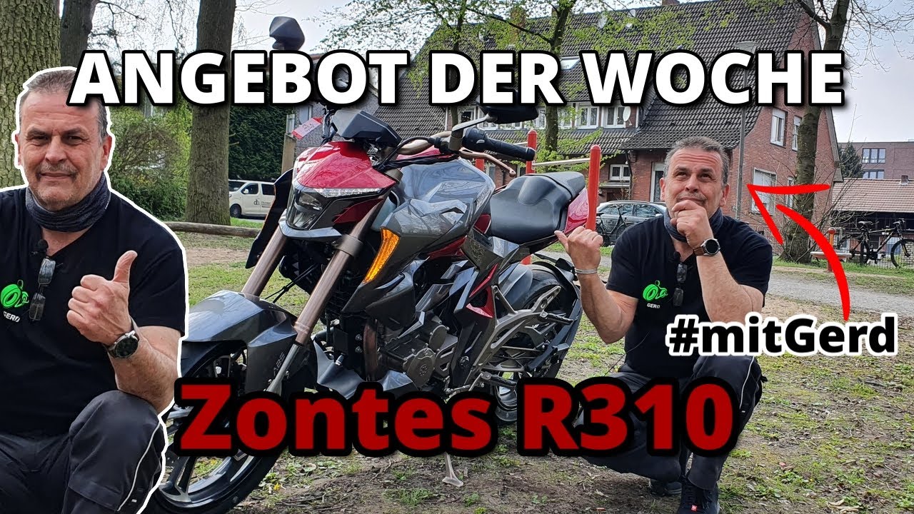 ANGEBOT DER WOCHE | Zontes 310 R | Naked Bike | A2 Motorrad [DE HD]