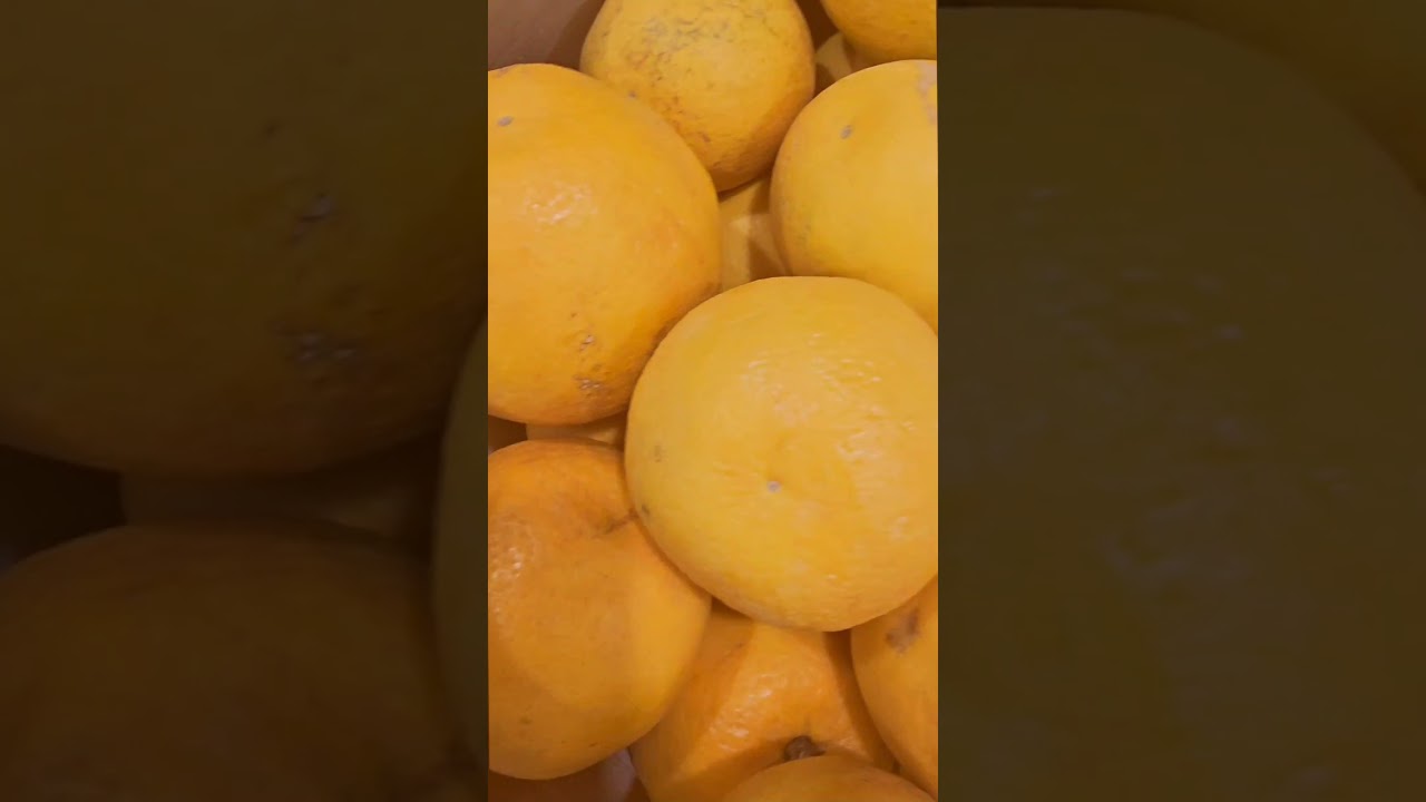 Fresh orange juice—only the best citrus delivered to your door! 🍊🏠 