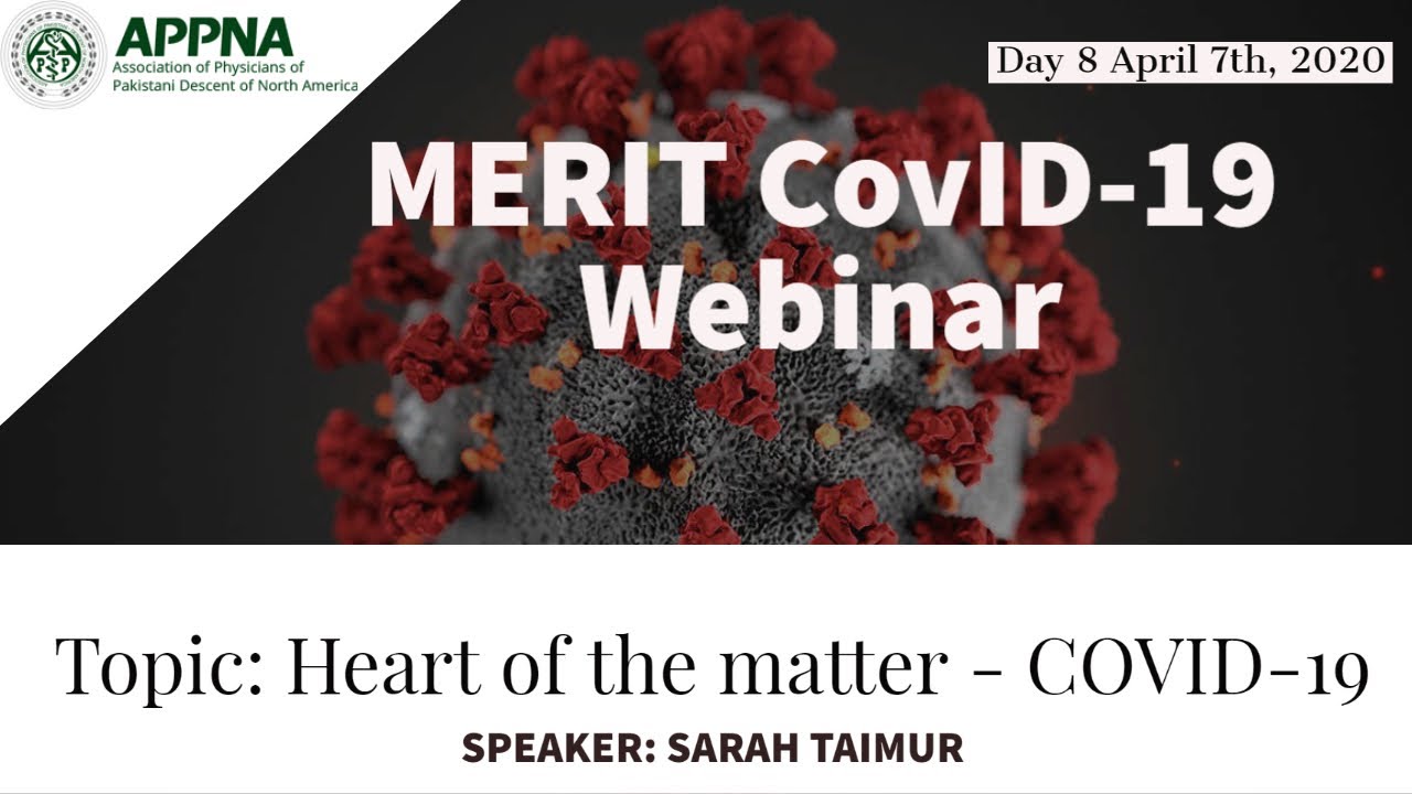 MERIT CoVID 19 Webinar Day 8 April 7th 2020