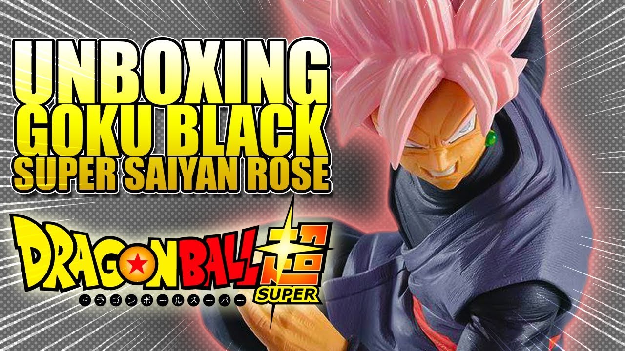 STUNNING FIGURE! UNBOXING Super Saiyan Ros&eacute; Goku Black!!