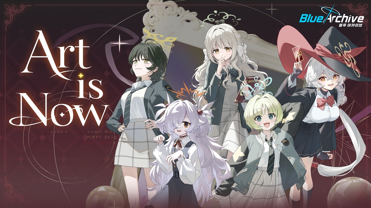 [블루 아카이브] 와일드헌트 예술학원 특별 OST - Art is Now MV