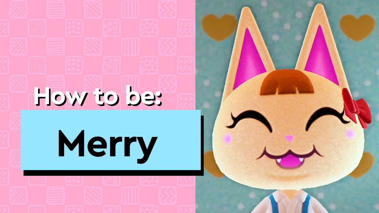 Merry  - Reactions, Gift guide, House & Bio | Animal Crossing - Peppy Cat Villager
