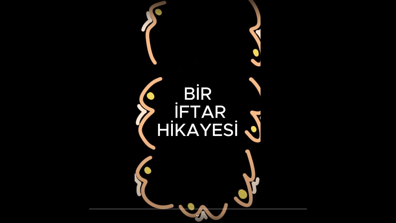 ŞMA BİR İFTAR HİKAYESİ