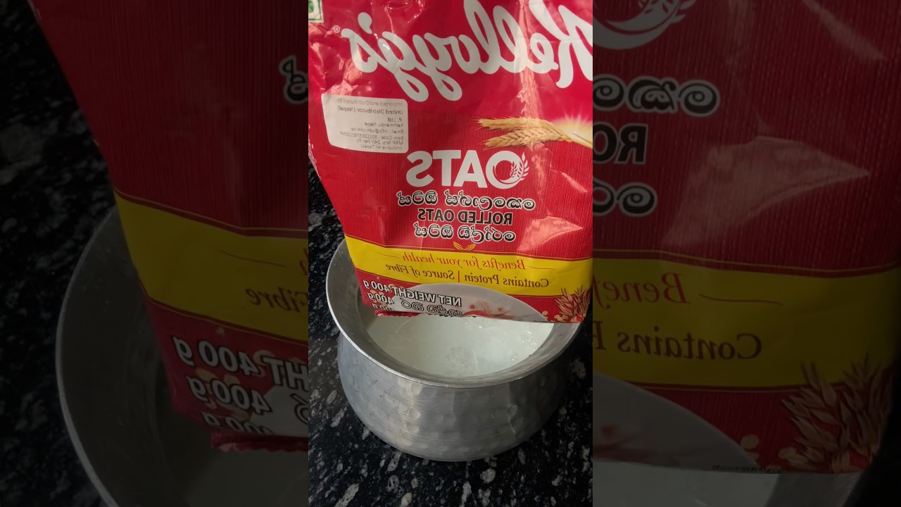 🤩 How to cook oats