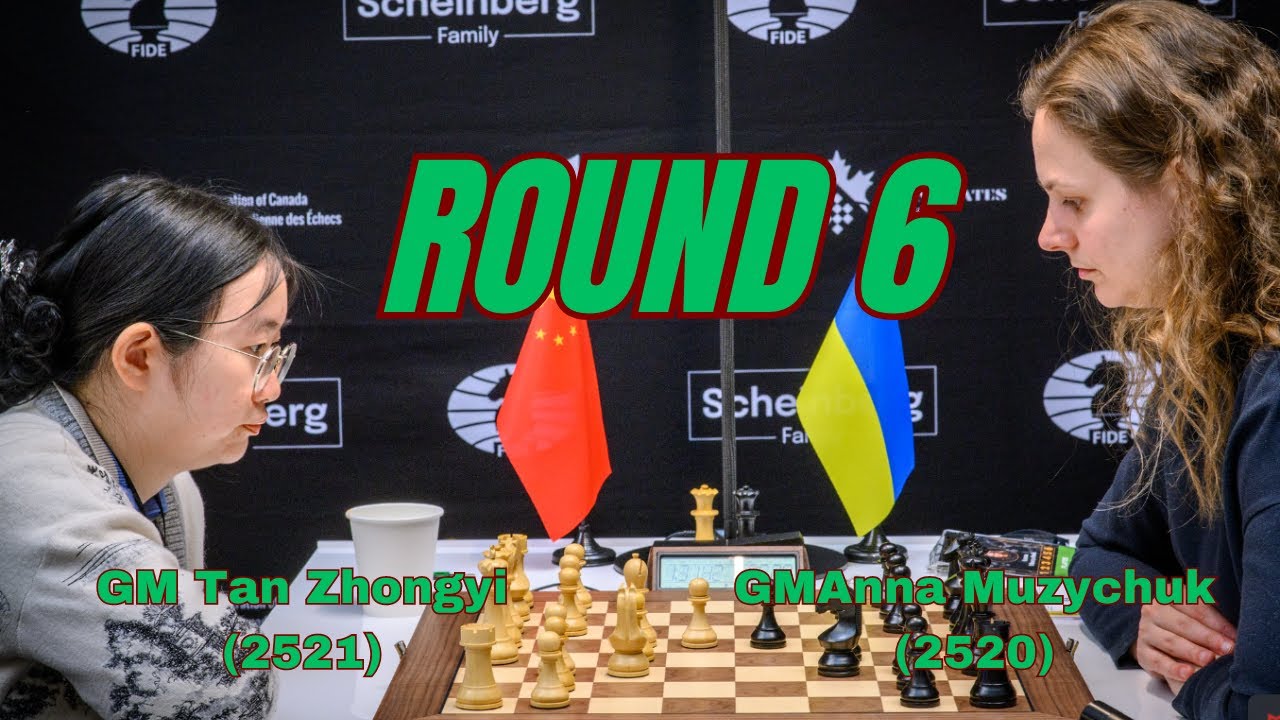 Brilliant Sacrifice | GM Tan Zhongyi - GM Anna Muzychuk | Candidates 2024 Round 6