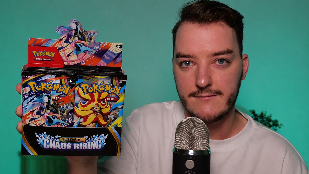 ASMR Pok&eacute;mon Booster Box Opening!