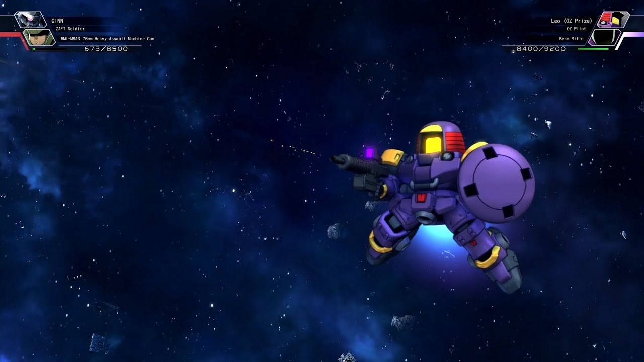 SD Gundam G Gen Cross Rays - OZ-06MS Leo [OZ Prize] (OZ Pilot) (Gundam Wing Dual Story: G Unit)