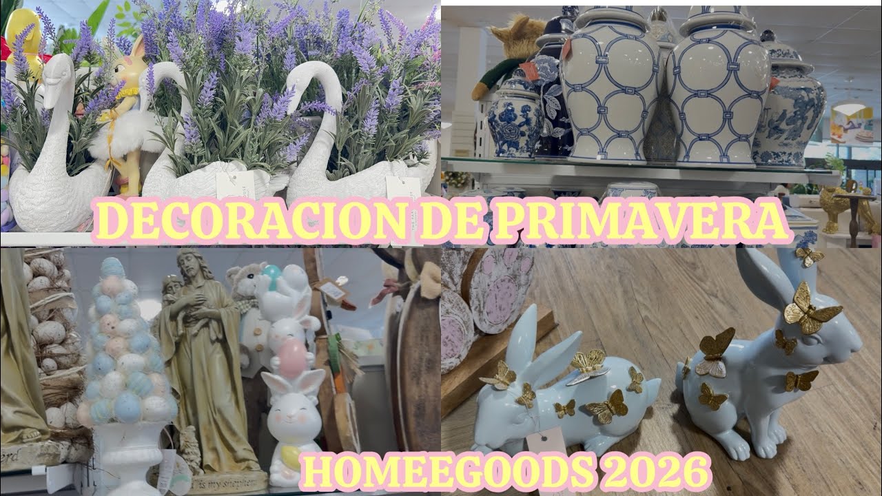 🐣🐰RECORRIDO POR HOMEGOODS🌸PRIMAVERA 2026 🐣🐰