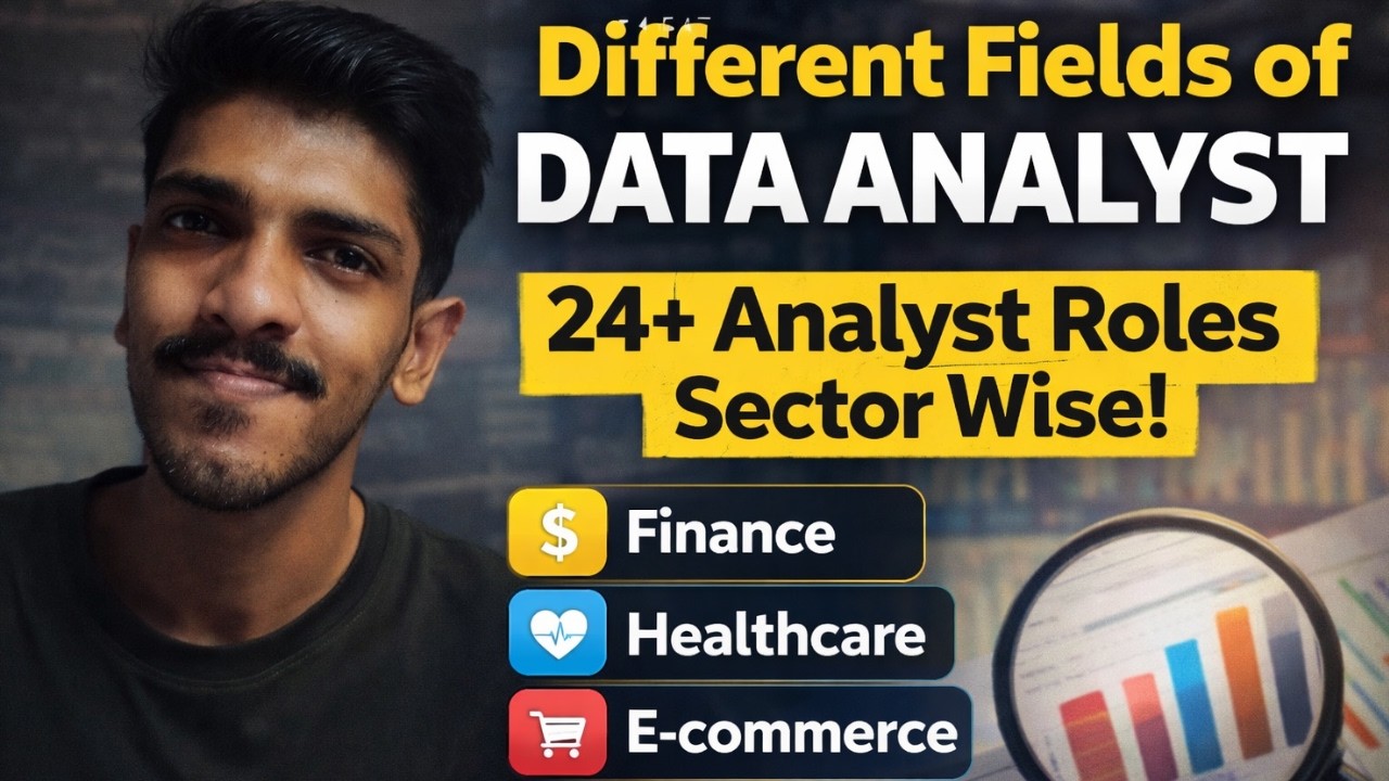 Types of Data Analyst Jobs | Sector Wise Career Guide
