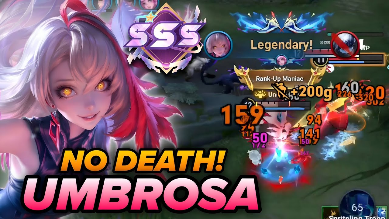 THIS UMBROSA CLASH LANE BUILD IS IMPOSSIBLE TO KILL! | UMBROSA BUILD & ARCANA - HONOR OF KINGS