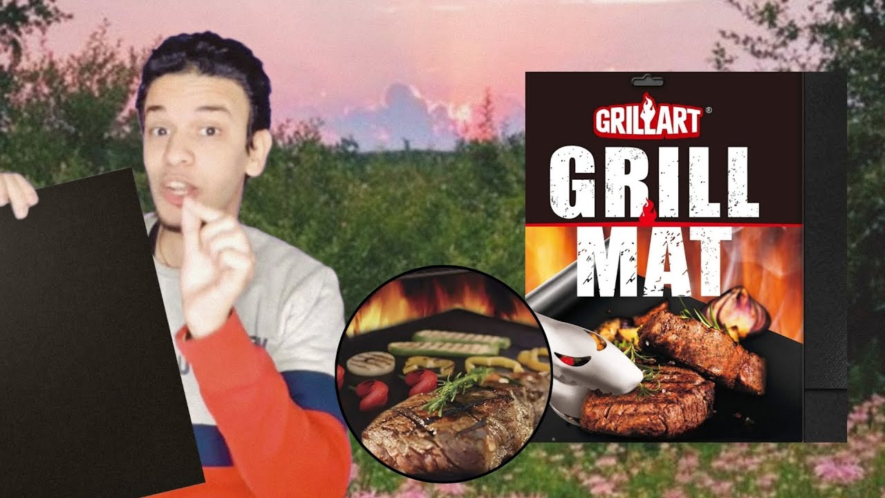 مراجعة مفرش جريل Review Non Stick Grill Mat