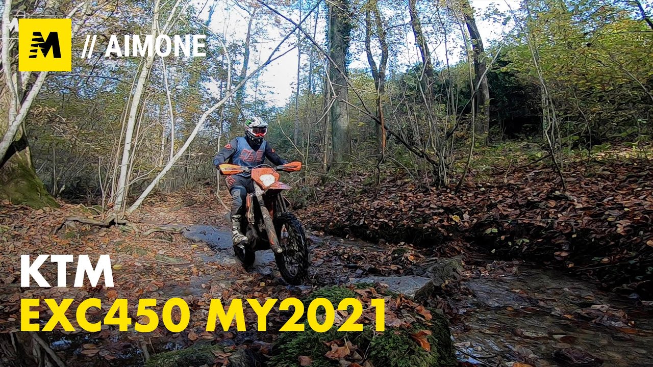 KTM EXC-F 450 2021 TEST: stabilità e potenza al top!
