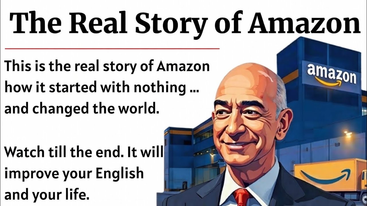 The Real Story of Amazon || Learn English Through Story 🔥 || English Listening Practice ✅️....