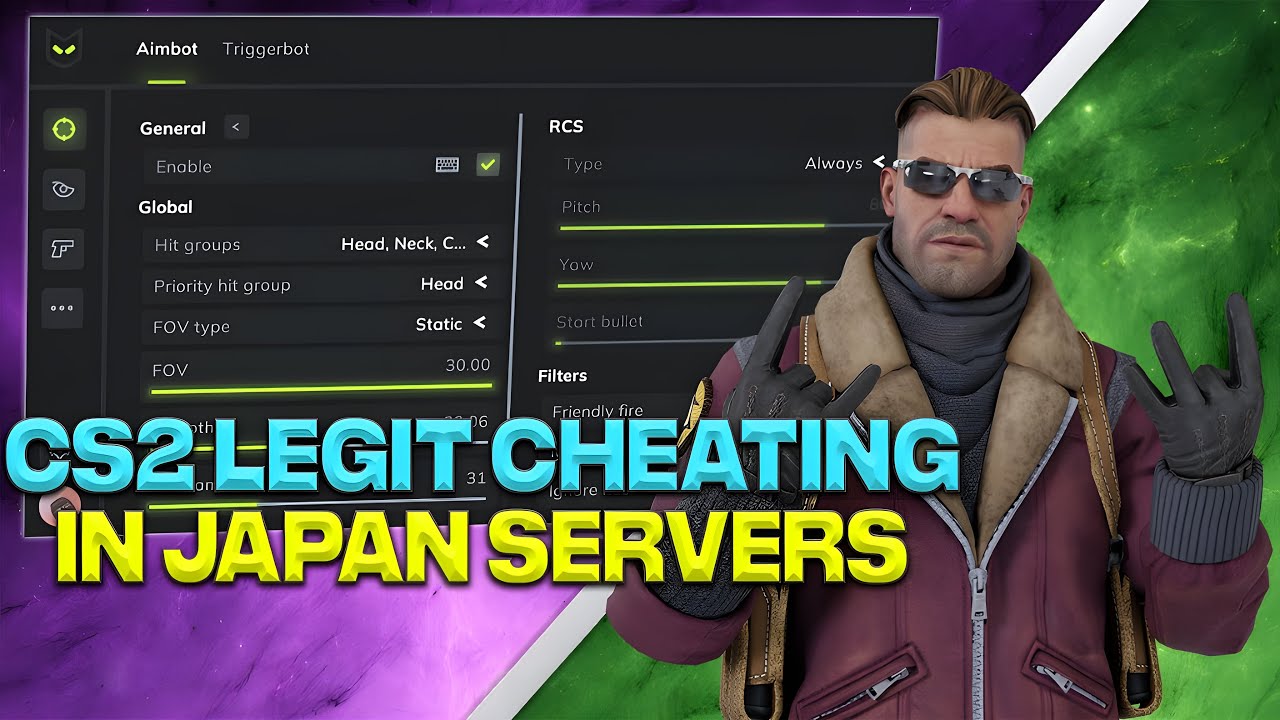 LEGIT CHEATING In JAPAN Servers | CS2 CHEATS