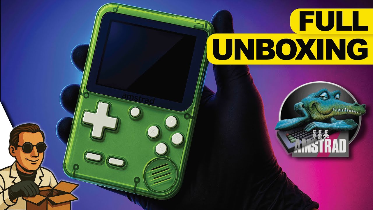 200 Retro Games in Your Pocket! 🎮 Amstrad GameBox200V1 Review